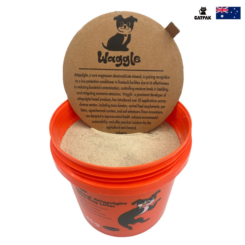 Waggle 100% Natural Mineral Attapulgite Dog Litter